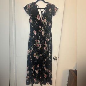Band of Gypsies High-Low wrap dress size L
